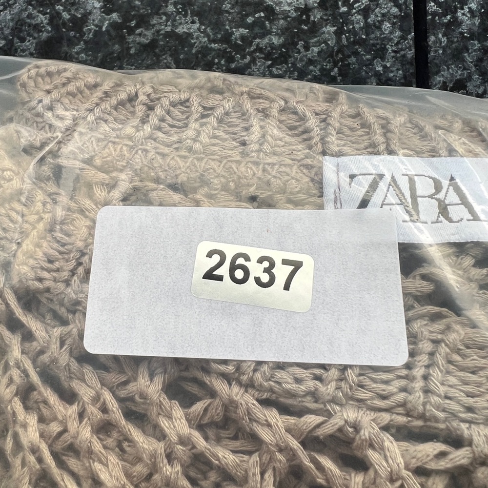 Zara Crochet maxi cover up beach dress - Picture 10 of 10